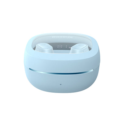 Handsfree Bluetooth Baseus WM02+, TWS, Sininen NGTW370303