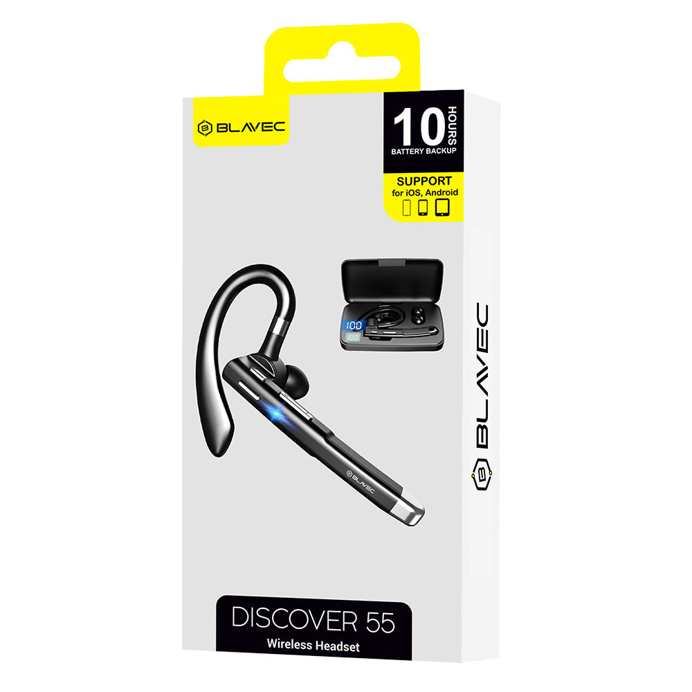 Bluetooth Bluetooth Blavec Discover 55, MultiPoint, A2DP, musta 