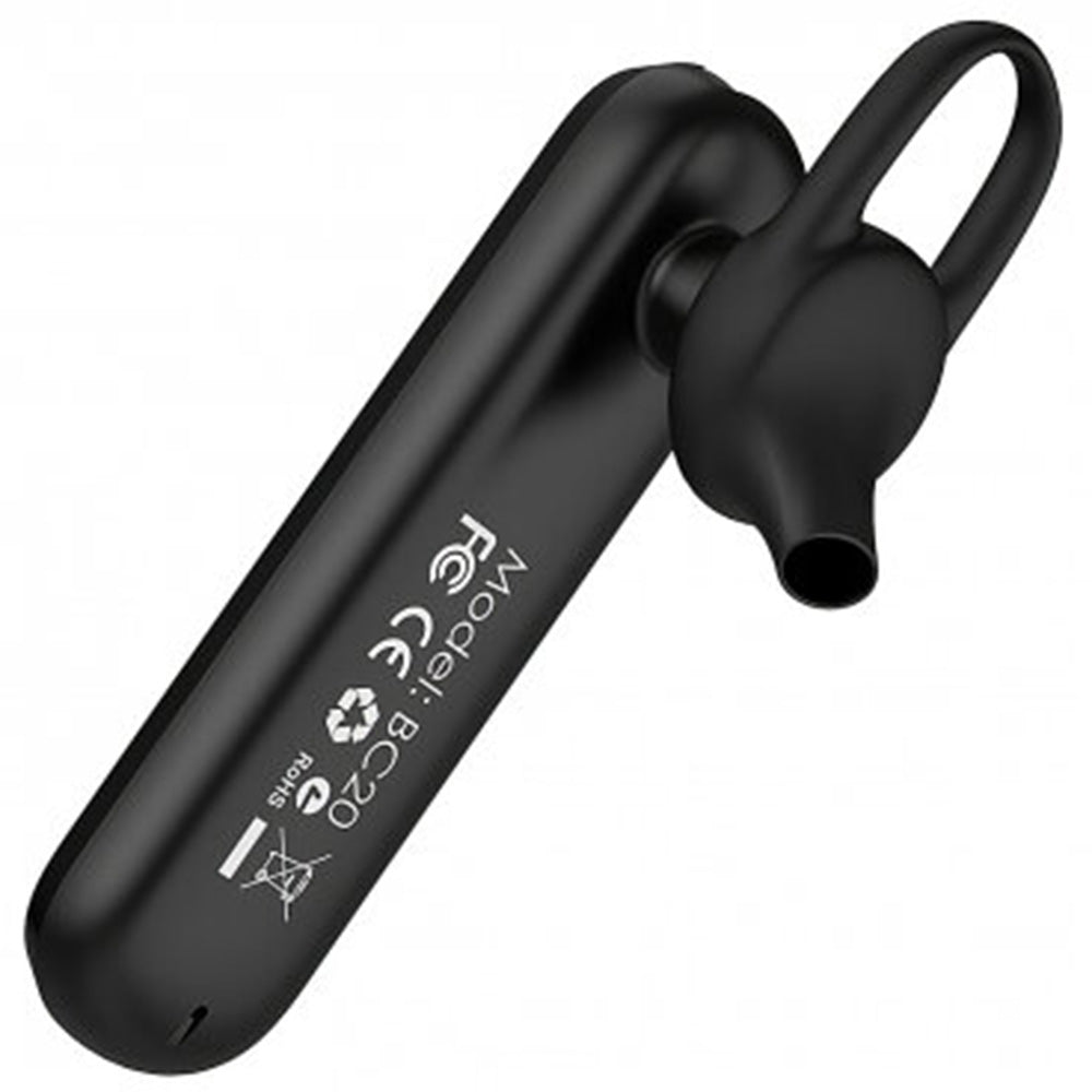 Handsfree Bluetooth Borofone BC20 Smart Business, A2DP, Musta