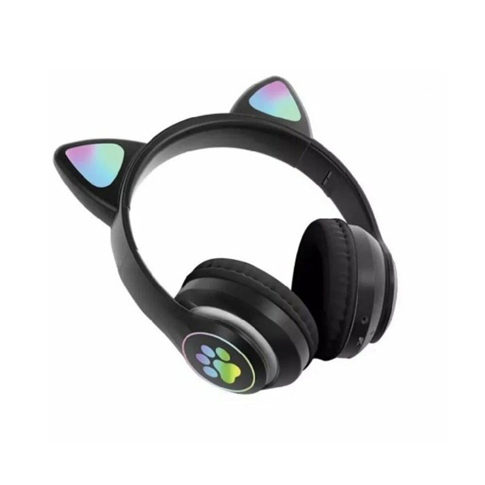 Handsfree Bluetooth Borofone BO18 Cat Ear, A2DP, Musta
