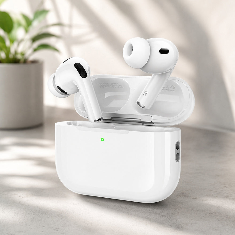 Handsfree Bluetooth Borofone BW99, TWS, ANC, Valkoinen