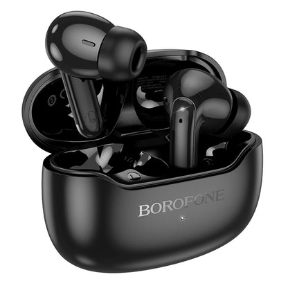 Handsfree Bluetooth Borofone FQ1 Shine, TWS, Musta