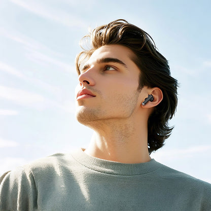 Handsfree Bluetooth Borofone FQ10 Joyful, TWS, Musta