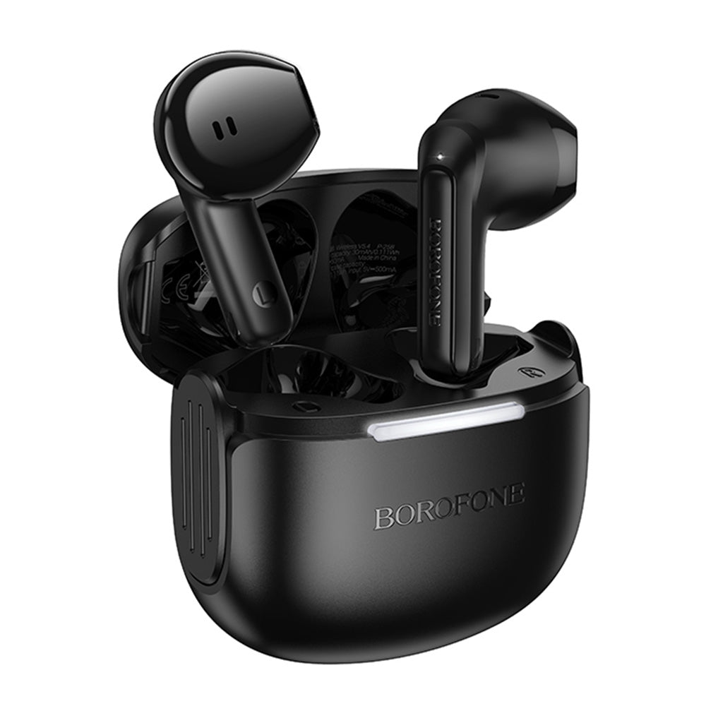 Handsfree Bluetooth Borofone FQ8 High, TWS, Musta