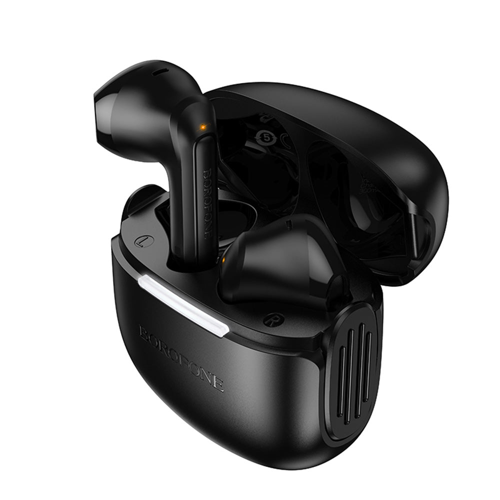 Handsfree Bluetooth Borofone FQ8 High, TWS, Musta