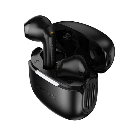 Handsfree Bluetooth Borofone FQ8 High, TWS, Musta