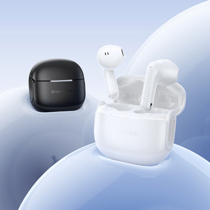 Handsfree Bluetooth Borofone FQ8 High, TWS, Musta