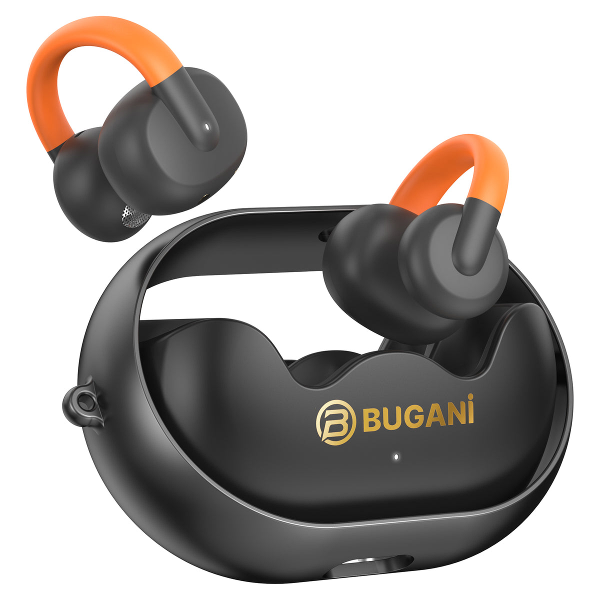 Bugani Clip B21 Bluetooth Handsfree, TWS, Black