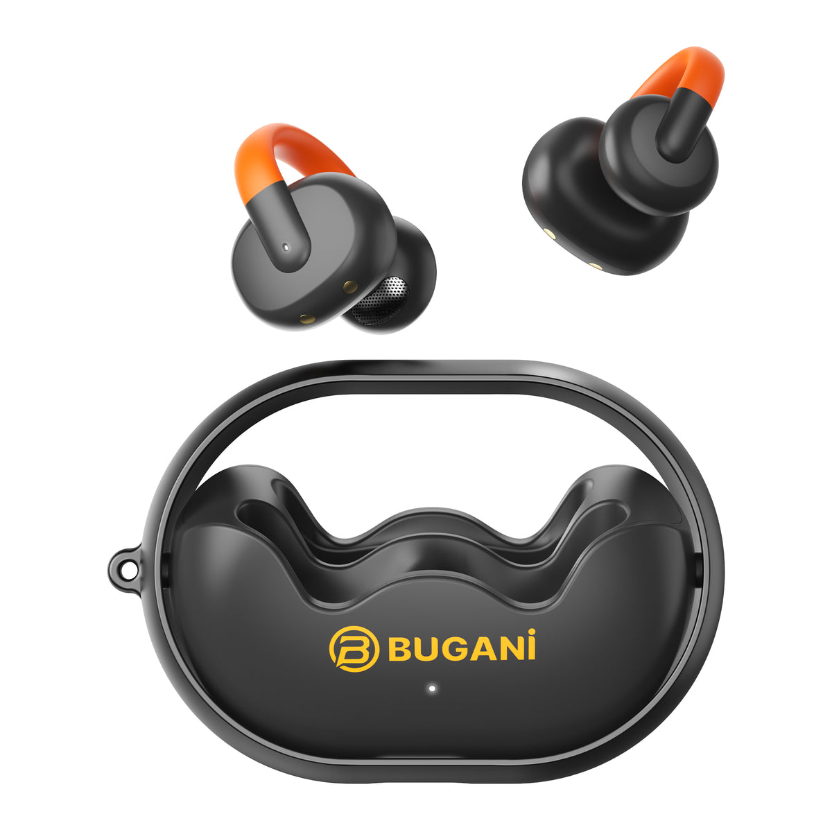 Bugani Clip B21 Bluetooth Handsfree, TWS, Black