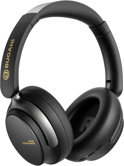 Handsfree Bluetooth Bugani Space BH01, MultiPoint, A2DP, ANC, Musta