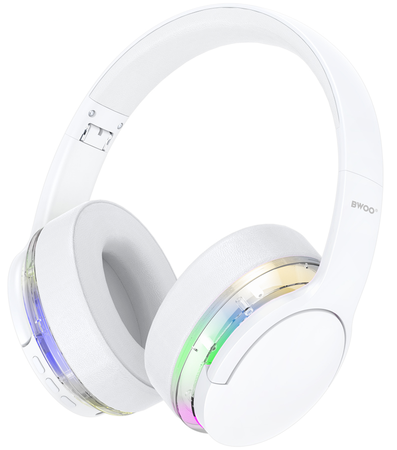 Handsfree Bluetooth BWOO BO-BW587, A2DP, ANC, Valkoinen