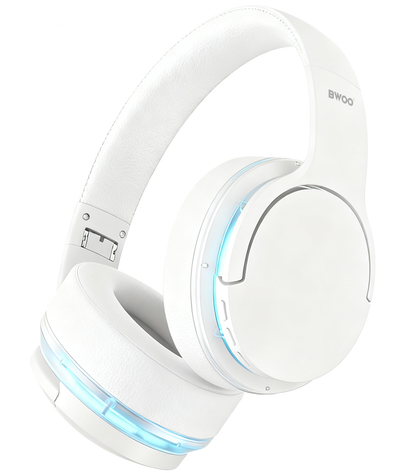 Handsfree Bluetooth BWOO BO-BW587, A2DP, ANC, Valkoinen