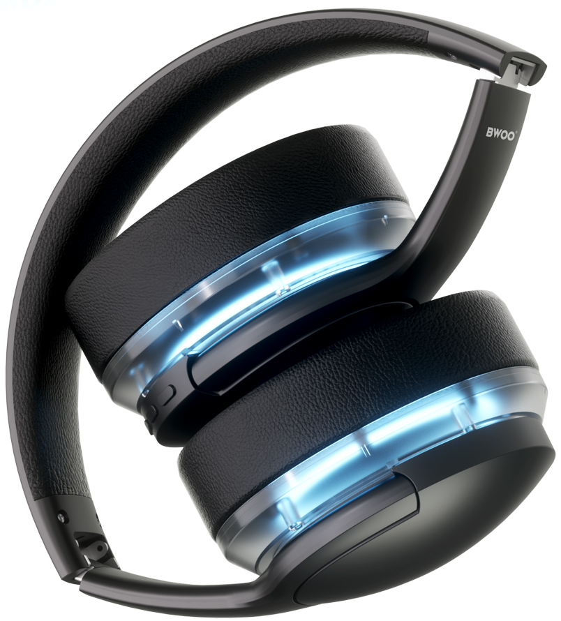 Handsfree Bluetooth BWOO BO-BW587, A2DP, ANC, Musta