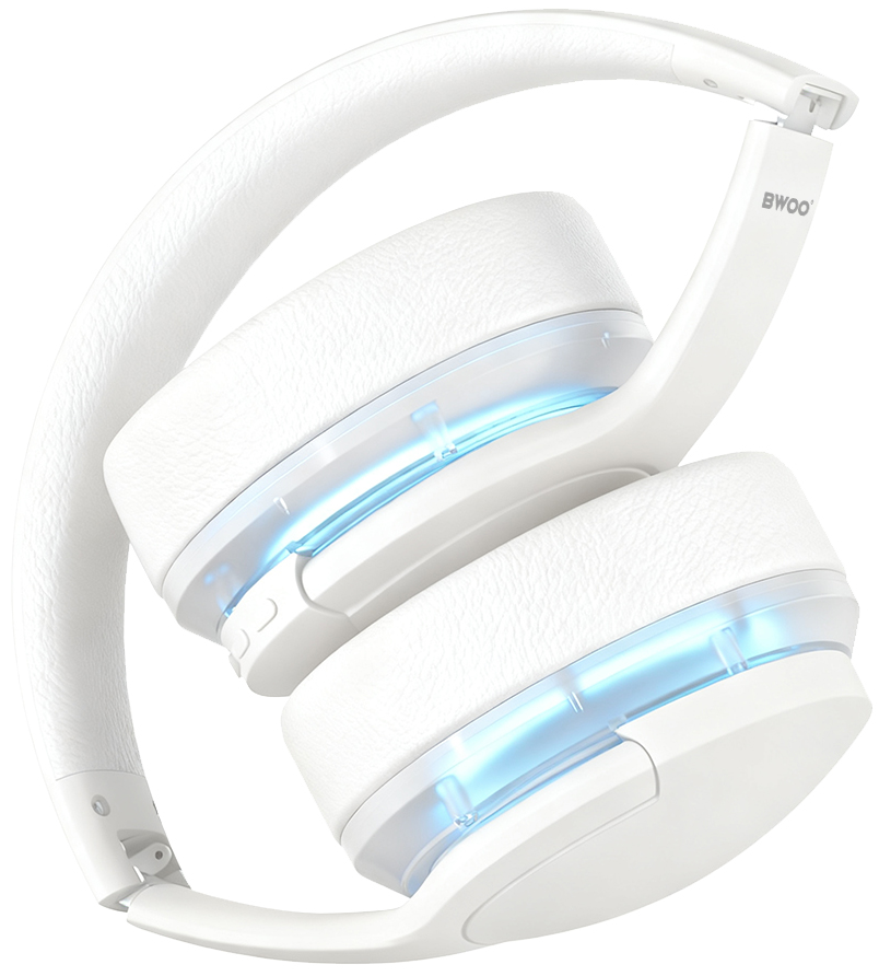 Handsfree Bluetooth BWOO BO-BW587, A2DP, ANC, Valkoinen