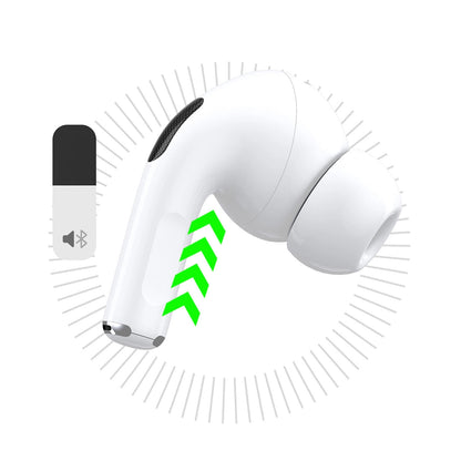 Handsfree Bluetooth Dudao U19 Display, TWS, Valkoinen