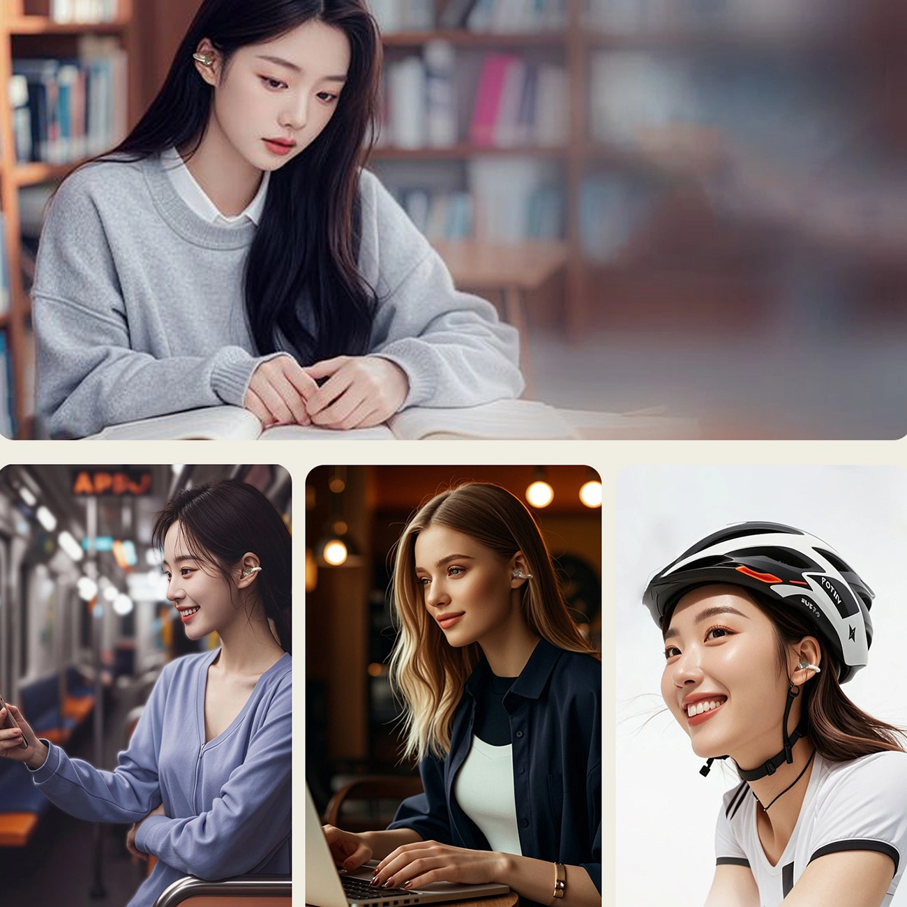 Handsfree Bluetooth Dudao U20, TWS, Valkoinen