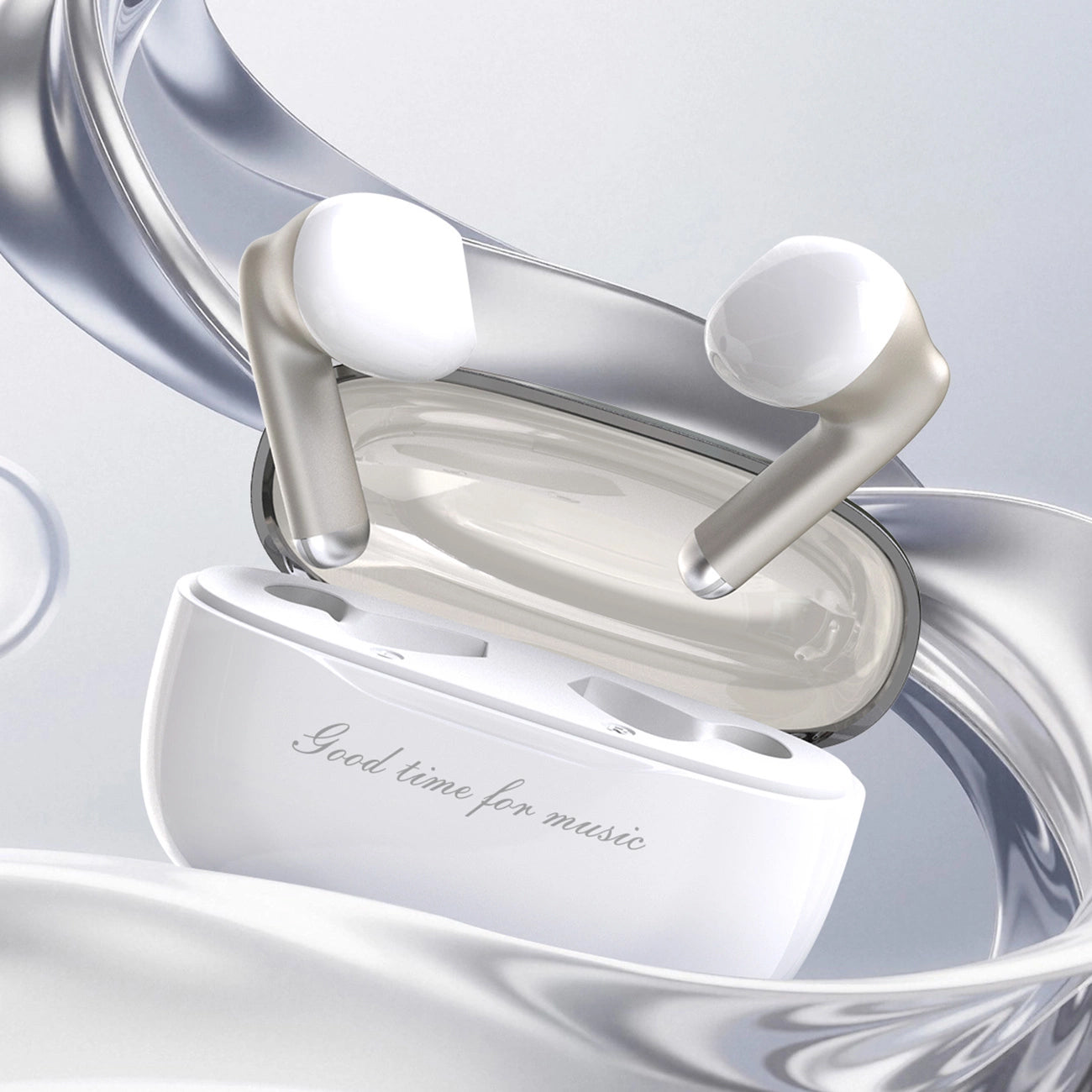 Handsfree Bluetooth Dudao U8, TWS, Valkoinen