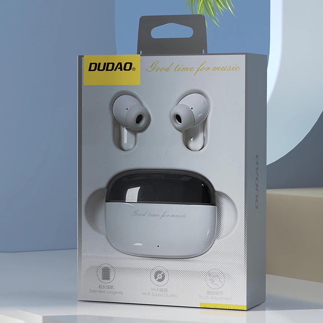 Handsfree Bluetooth Dudao U8 Pro, TWS, Valkoinen