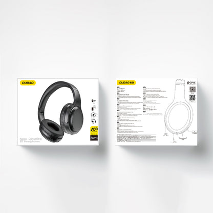 Handsfree Bluetooth Dudao X22Pro, A2DP, ANC, Musta