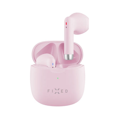 Handsfree Bluetooth kiinteä, TWS, Pinkki