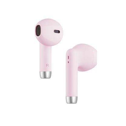 Handsfree Bluetooth kiinteä, TWS, Pinkki