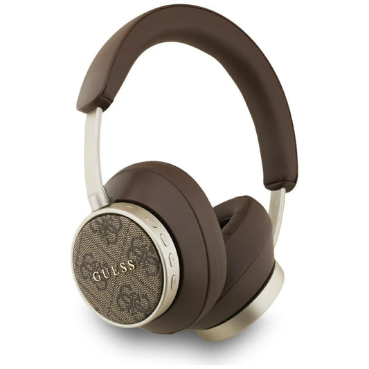 Handsfree Bluetooth Guess 4G Classic Logo, A2DP, Ruskea