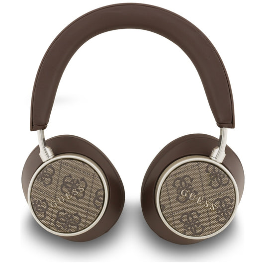 Handsfree Bluetooth Guess 4G Classic Logo, A2DP, Ruskea