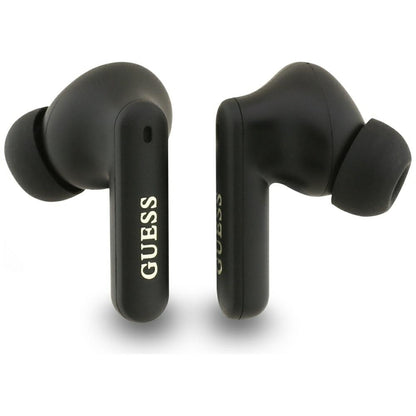 Handsfree Bluetooth Guess 4G Classic Metal Logo, TWS, Ruskea