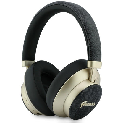Handsfree Bluetooth Guess 4G Gold Script Metal, A2DP, Musta