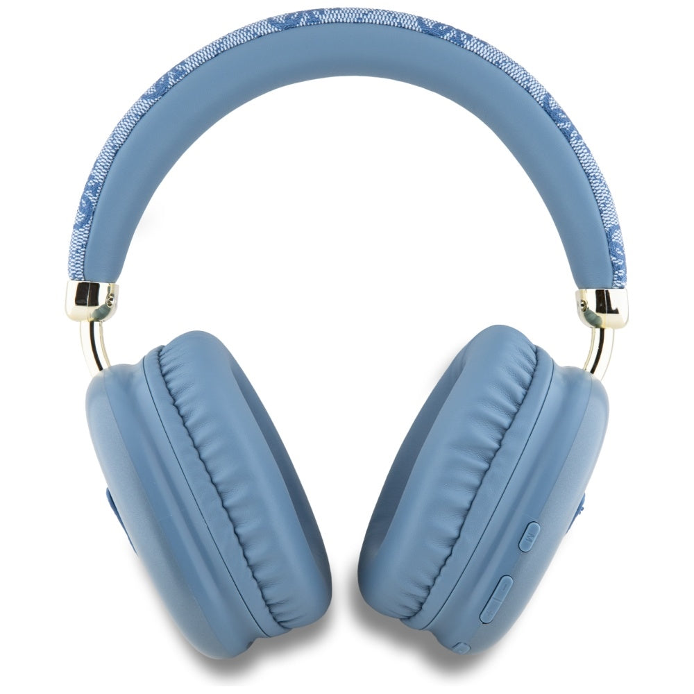 Handsfree Bluetooth Guess 4G Gold Triangle Logo, A2DP, Sininen