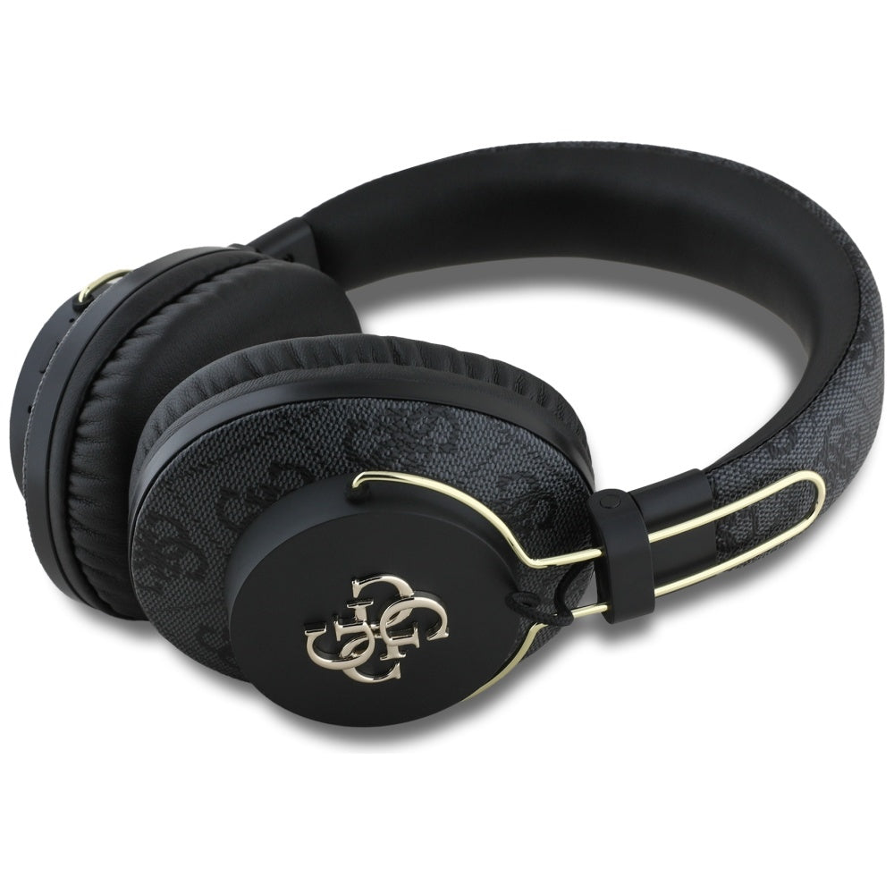 Handsfree Bluetooth Guess 4G Metal Logo, A2DP, Musta