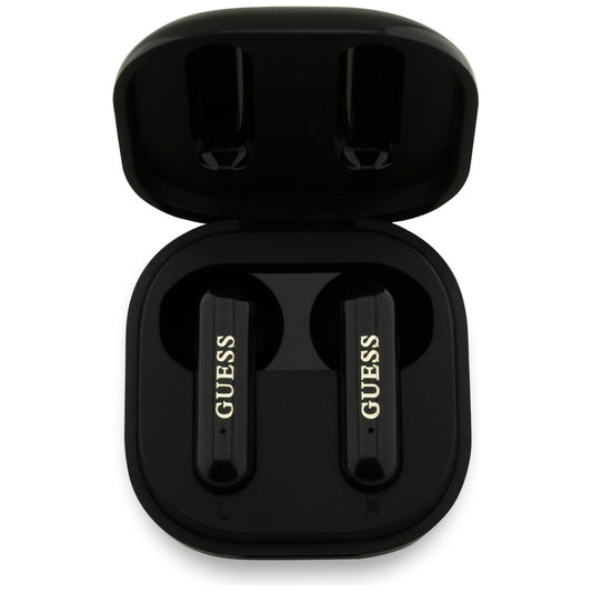 Handsfree Bluetooth Guess 4G Metal Logo, TWS, Musta