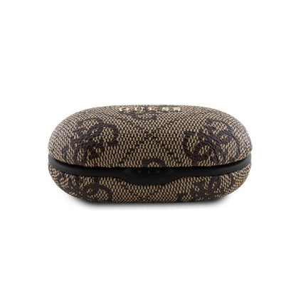 Handsfree Bluetooth Guess 4G Metal, TWS, Ruskea