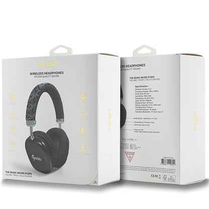 Handsfree Bluetooth Guess GCube Metallic Script Logo, A2DP, Musta