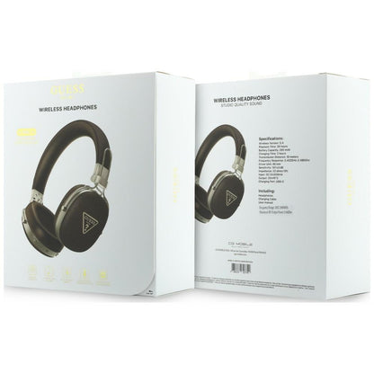 Handsfree Bluetooth Guess Karkea Kolmio Logo, A2DP, Ruskea