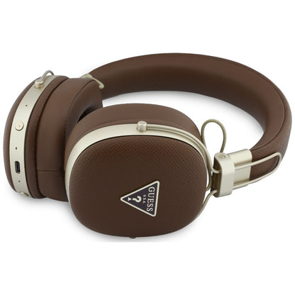 Handsfree Bluetooth Guess Karkea Kolmio Logo, A2DP, Ruskea