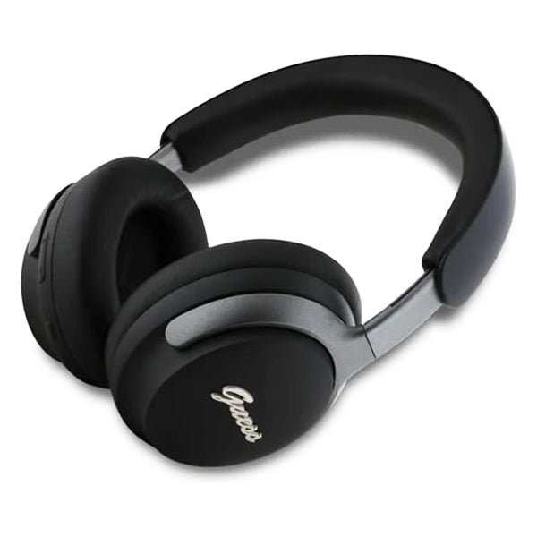 Handsfree Bluetooth Guess Metal Script Logo, A2DP, ANC, Musta