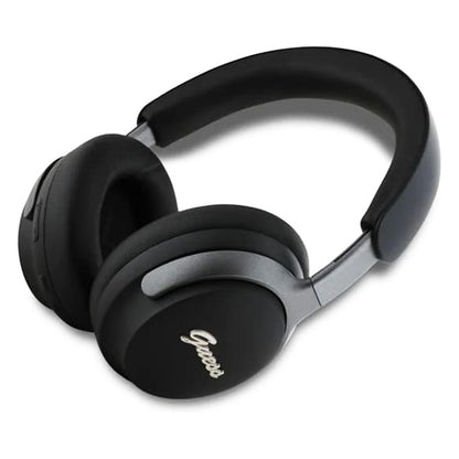 Handsfree Bluetooth Guess Metal Script Logo, A2DP, ANC, Musta