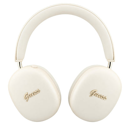 Guess Metal Script Logo Bluetooth-handsfree, A2DP, beige