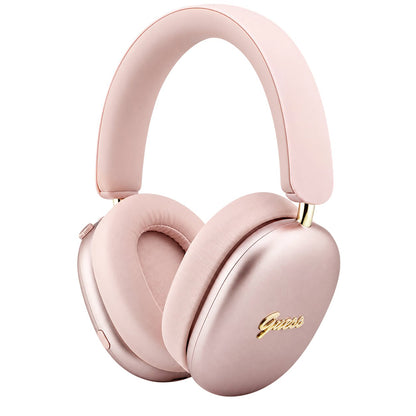 Guess Metal Script Logo -Bluetooth-handsfree, A2DP, vaaleanpunainen