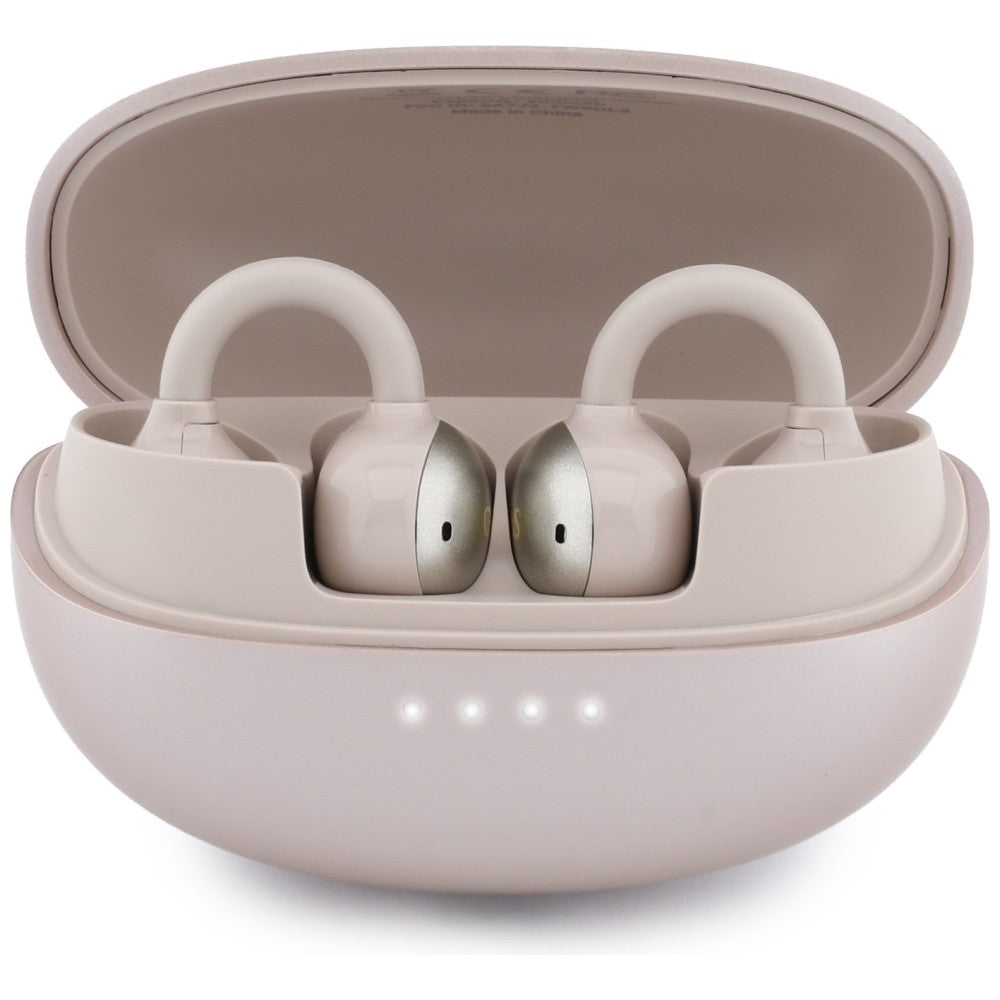 Handsfree Bluetooth Guess Metallipinta Elektropinnoitetut osat Klassinen, TWS, Vaaleanpunainen