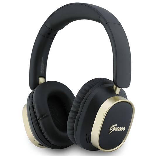 Handsfree Bluetooth Guess Rectangle Metal Script, A2DP, Musta