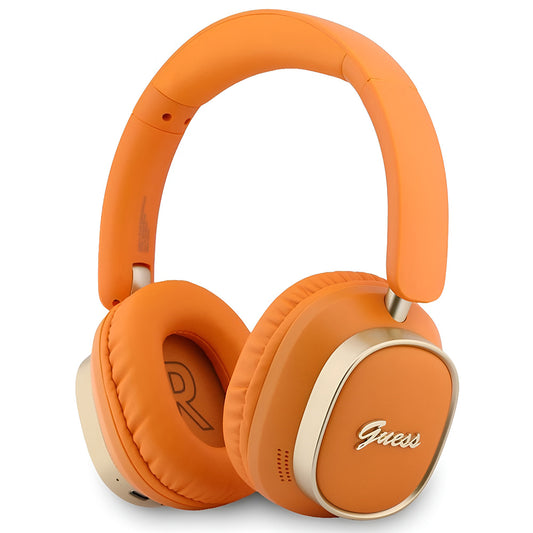 Handsfree Bluetooth Guess Rectangle Metal Script, A2DP, Oranssi