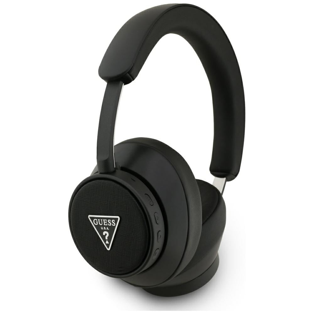 Handsfree Bluetooth Guess Saffiano Triangle Logo, A2DP, Musta