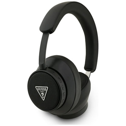 Handsfree Bluetooth Guess Saffiano Triangle Logo, A2DP, Musta