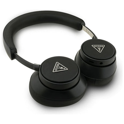 Handsfree Bluetooth Guess Saffiano Triangle Logo, A2DP, Musta