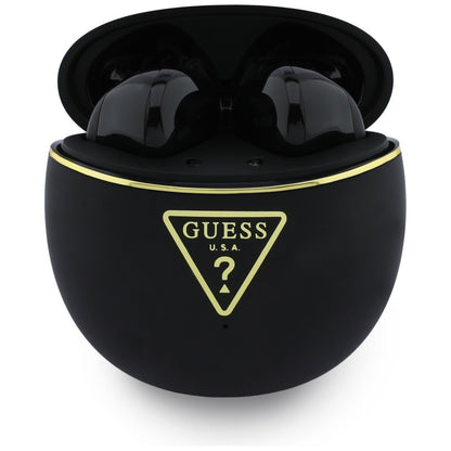 Handsfree Bluetooth Guess Script Print, TWS, Musta