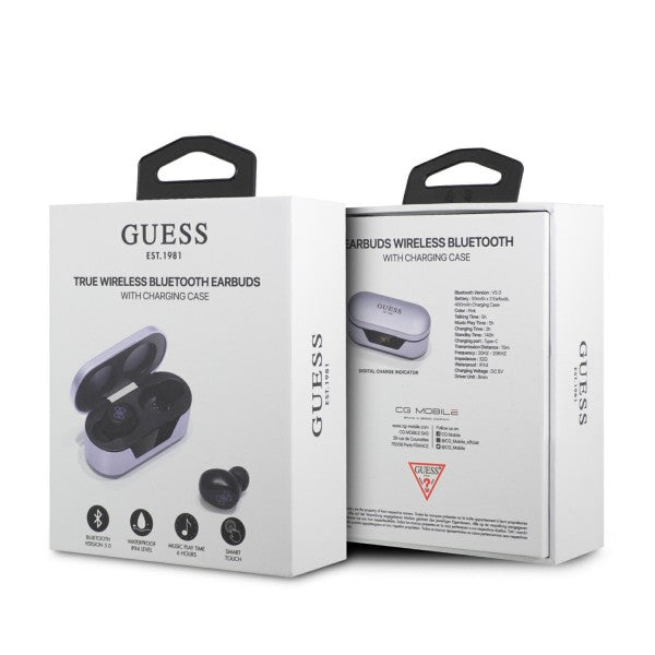Handsfree Bluetooth Guess, TWS, Violet