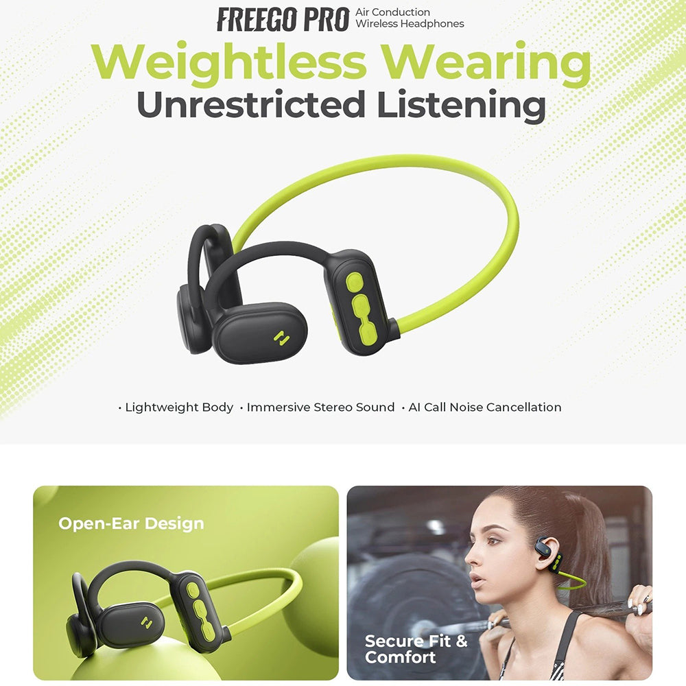 Handsfree Bluetooth HAVIT E553BT Freego Pro, A2DP, Vihreä