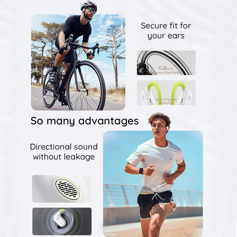 Handsfree Bluetooth HAVIT OWS915, TWS, Valkoinen